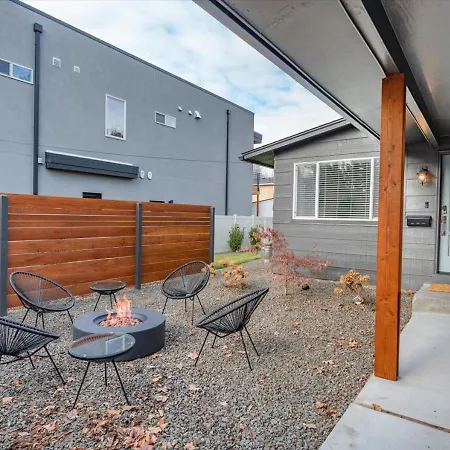 Mid Century Modern Boise-River Bungalow W/ Hot Tub Exterior foto
